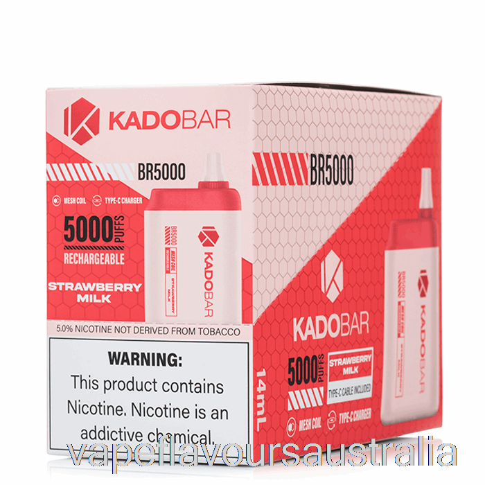 Vape Flavours Australia [5-Pack] Kado Bar BR5000 Disposable